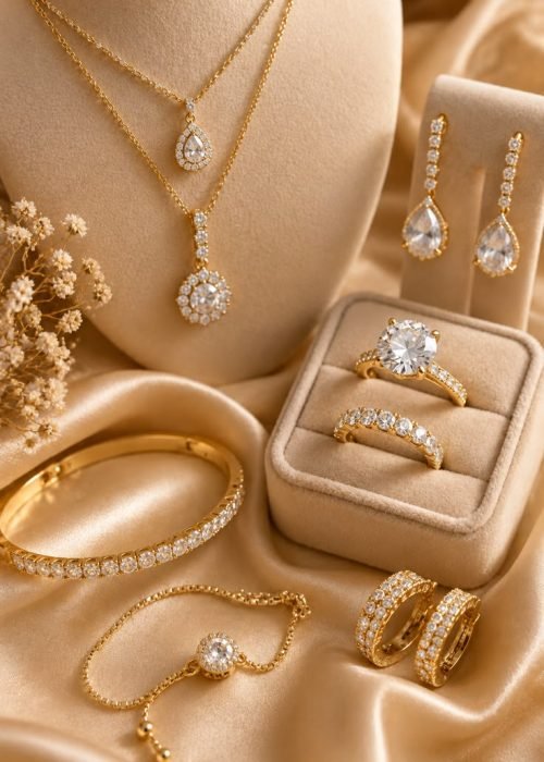 Luxury Gold Jewelry Ideas _ Elegant Rings, Necklaces, Earrings & Bracelets